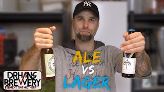 Ale vs lager yeast - Split batch