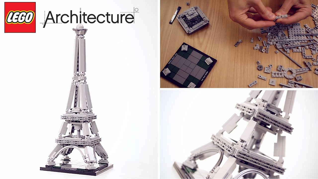 Lego Architecture Eiffel Tower Speed Building 