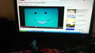 Nick jr face Loves Ice Cream
