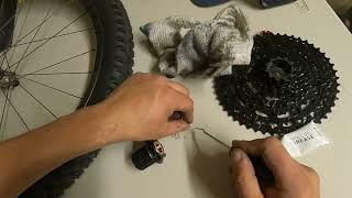 Bontrager 108 Hub Driver and Cassette install