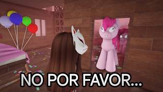 MIS HERMANOS CONOCIERON a la GEMELA MALVADA de PINKIE PIE....🔪💀