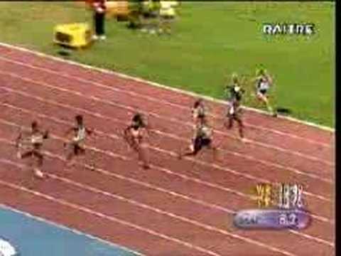 World 100m final 1999