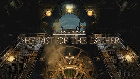 Alexander Savage floor 1 - Monk POV | FFXIV  (Ps4 gameplay)