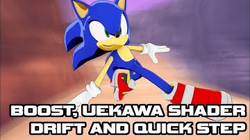 Uekawa shader, boost, drift and quick step - Badnik Framework Devlog #10 (Sonic in Godot)