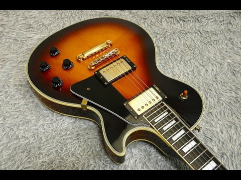 Burny RLC-70 LP Custom 60s model VH-1 Pickup Vintage sunburst