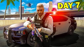 I Spent 7 Days as a COP in GTA 5 RP