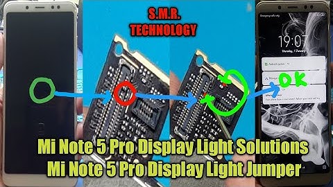Mi Note 5 Pro Display Light Solutions S.M.R. TECHNOLOGY