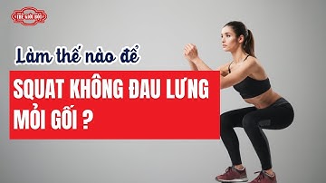 HƯỚNG DẪN CÁCH TẬP SQUAT ĐÚNG CHUẨN HẾT ĐAU ĐÙI, KHẮC PHỤC ĐAU LƯNG DƯỚI-Thế Giới Bột