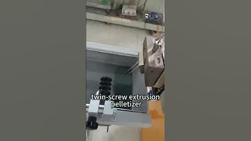 Lab Twin Screw Extrusion Pelletizing Line