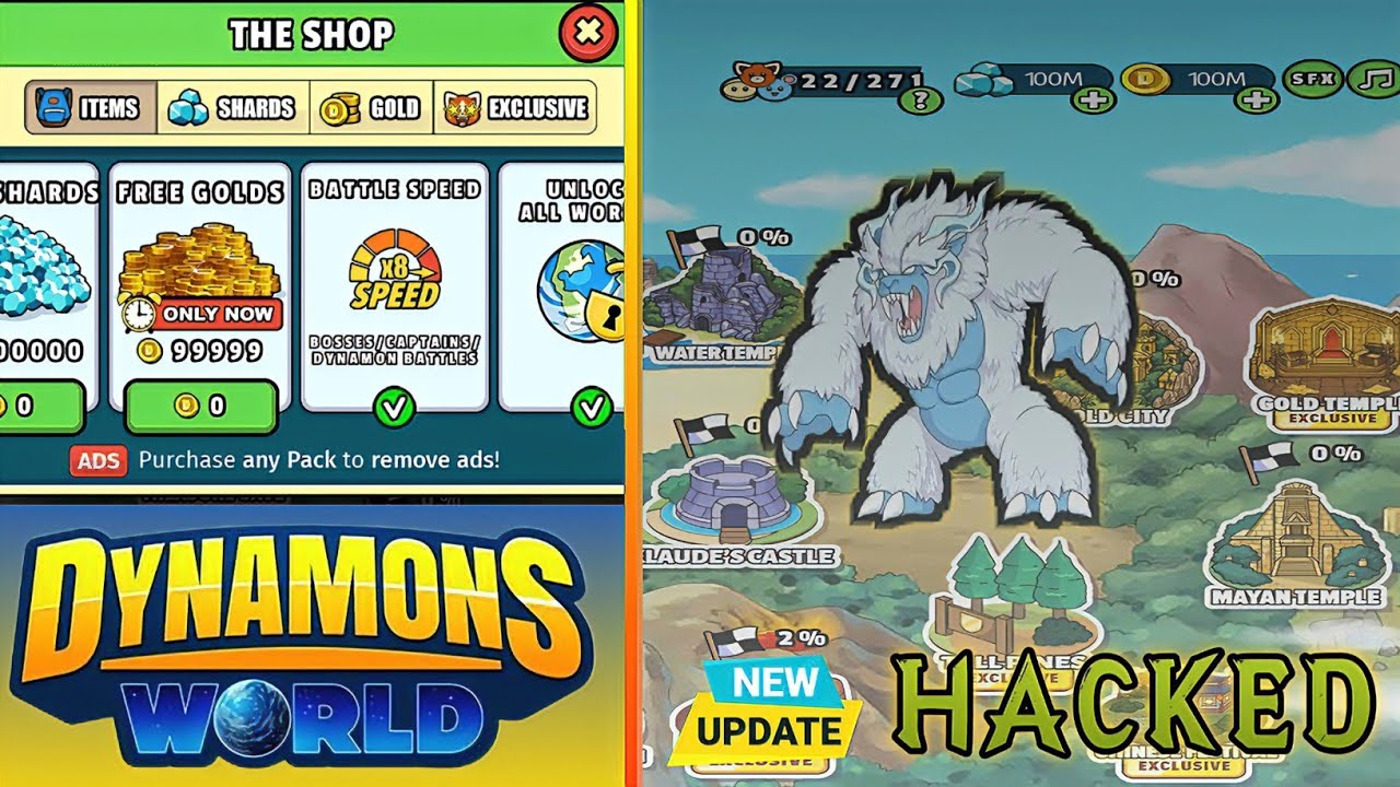 How to hack Dynamons world game hack Dynamons world game