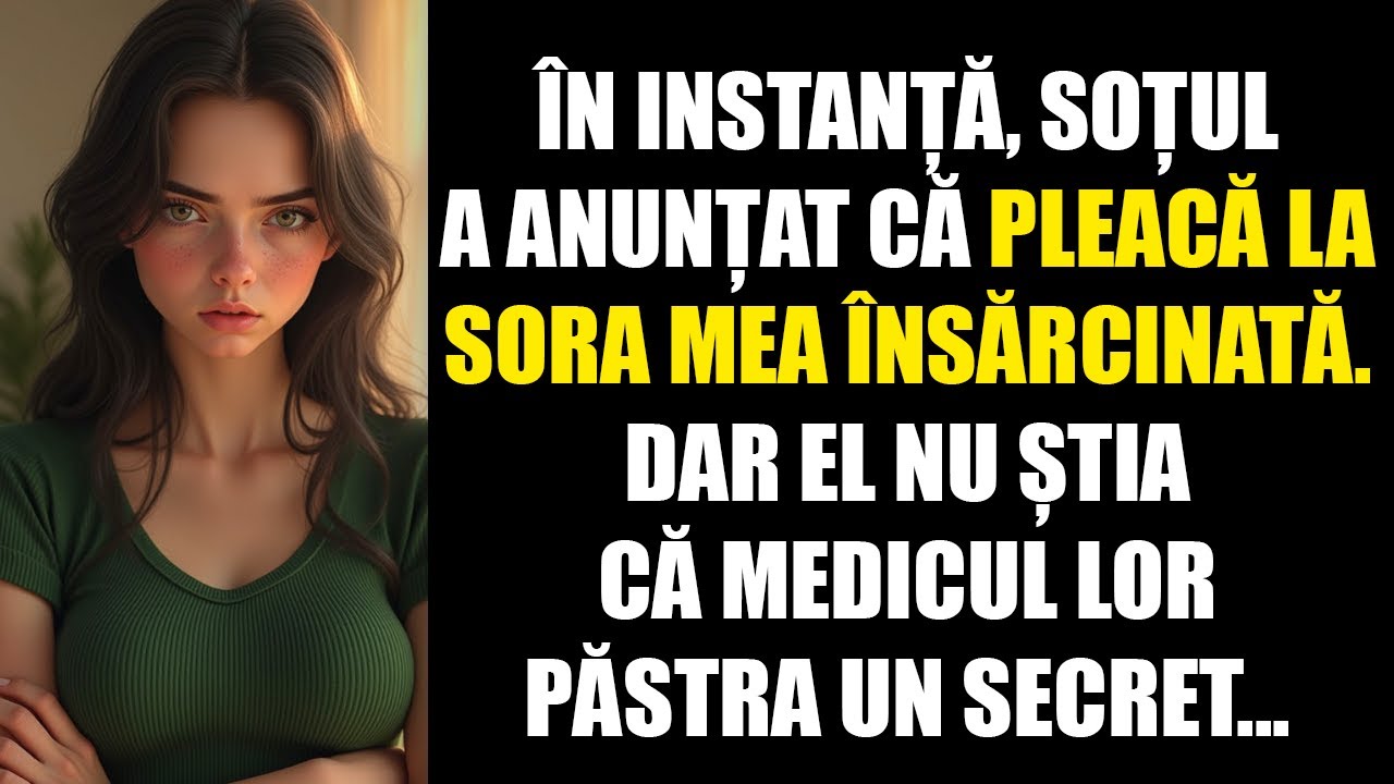 În instanță, soțul a anunțat că pleacă la sora mea însărcinată. Dar el nu știa că medicul lor păstra