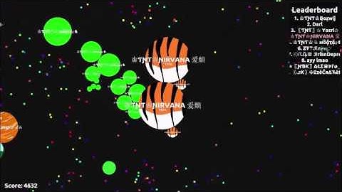 Agar.io Amazing (TickSplit + Bonus) With Nirvana