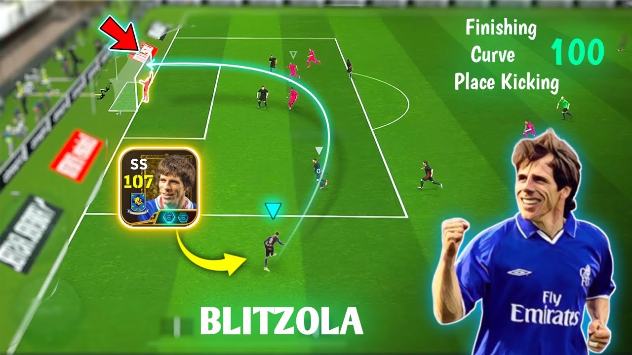 Лучший в мире Blitz Curl уже здесь! 💀🔥 Новый обзор Blitz Curl от Джанфранко Золы в eFootball26 Mo...