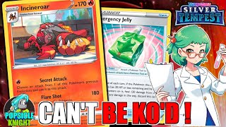INCINEROAR : can't be KO'd and can 1HKO anything ! PTCGO Gameplay (Pokemon SILVER TEMPEST)