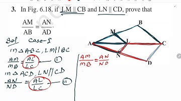 In fig. 6.18 if lm cb and ln cd |
