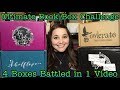 Ultimate Book Box Challenge | Battling Fae Crate, Shelflove Crate, OwlCrate, and FairyLoot