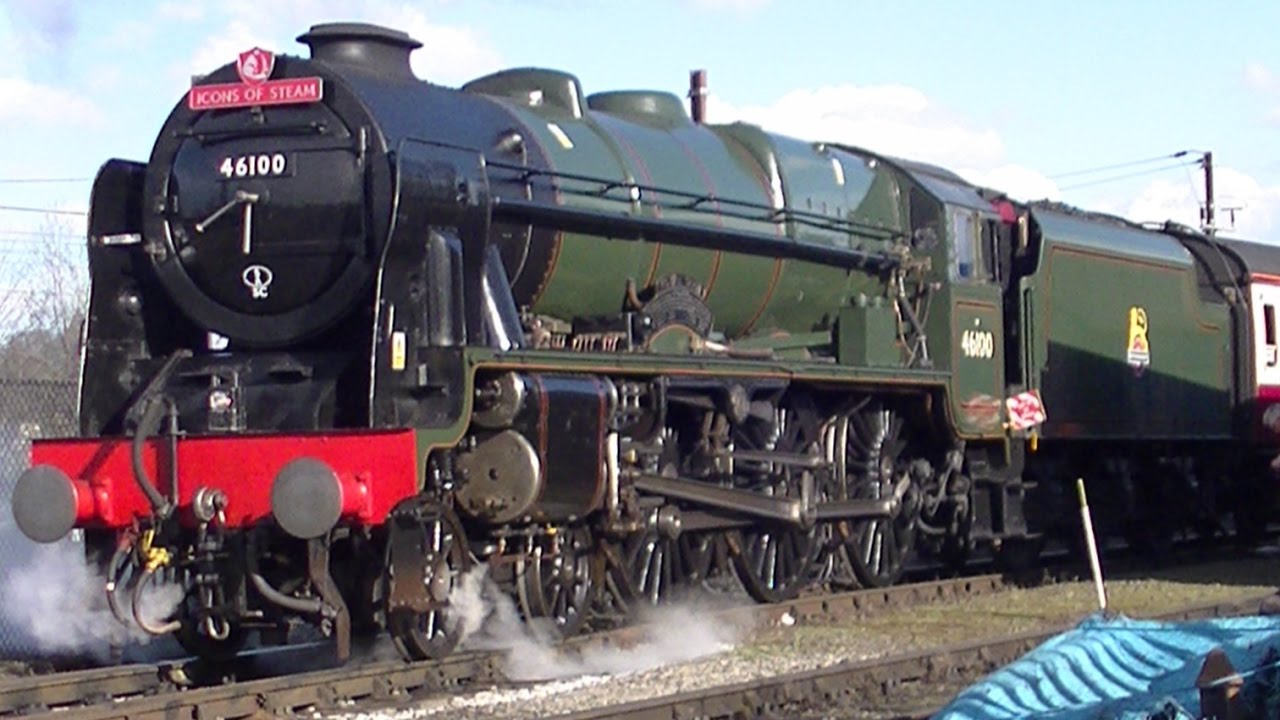 46100 Royal Scot 45407 The Lancashire Fusilier And 61264 Southall LS