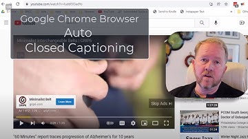 Chrome Live Closed Captioning Tutorial