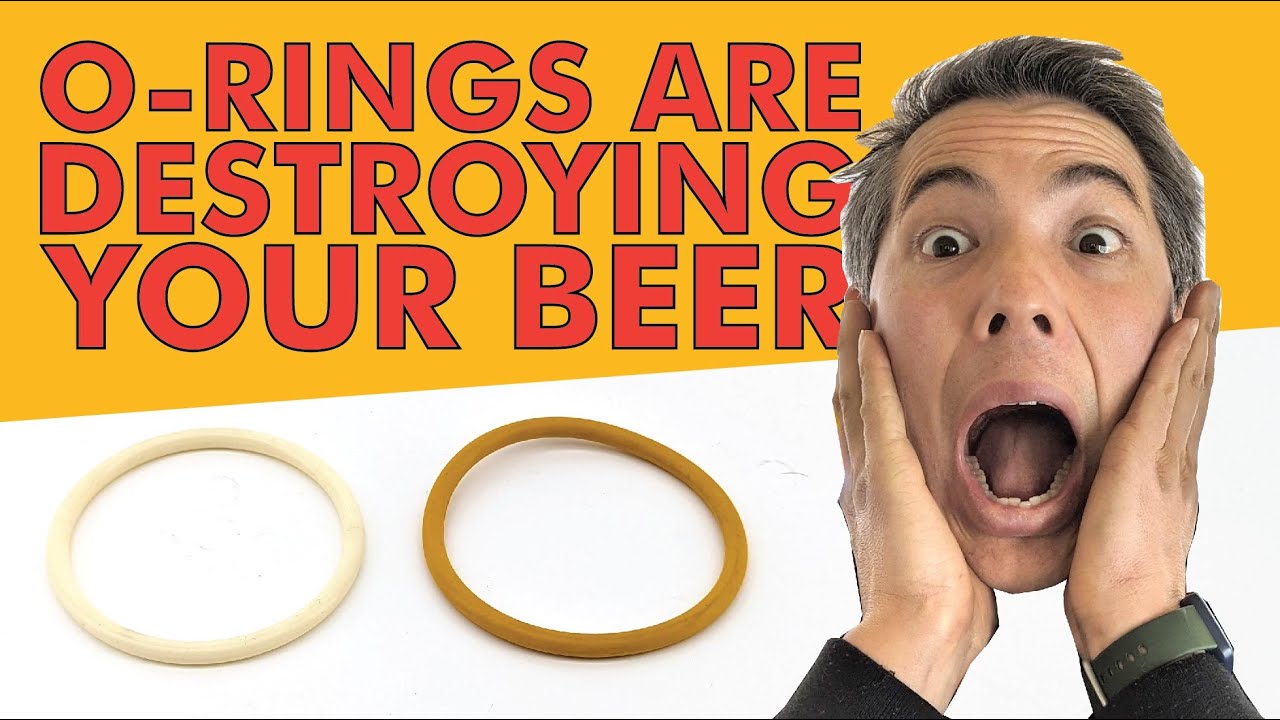 Beer Rings Polution Silicone Keg Lid O-rings Allow Huge Amounts of Oxygen to Destroy Your ...