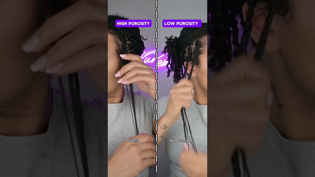 High Vs Low Porosity Moisturising Haircare Hair Hairtok Lowporosityhair Highporosityhair 