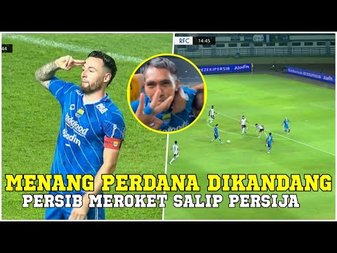 BRAVO!! MENANG PERDANA DI KANDANG PERSIB MEROKET SALIP PERSIJA - HIGHLIGHT HASIL LIGA PERSIB VS RANS