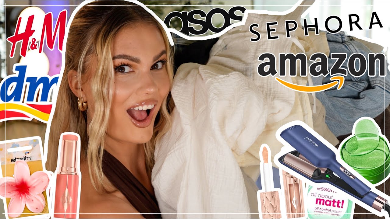 XXL MIX & TRY-ON HAUL Juli 2025 - Amazon, dm, H&M, Sephora, Asos uvm. I Cindy Jane