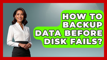 How To Backup Data Before Disk Fails? - The Hardware Hub