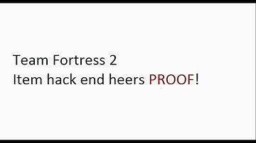 Team Fortress 2 Item Hack 100% Worcking No Survay No Download