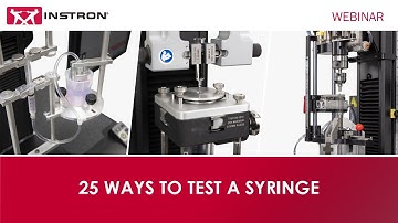 25 Ways to Test a Syringe Webinar