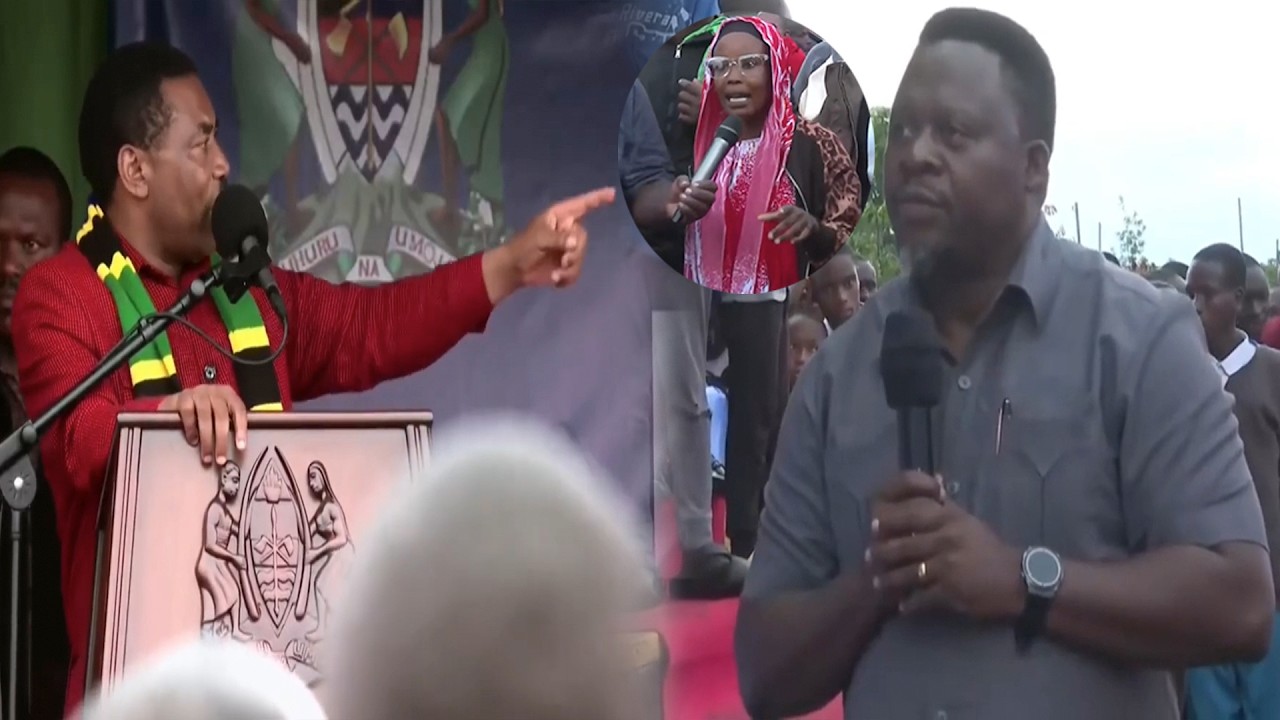 DUUH!! MWANAFUNZI HUYU AOGOPI AMUANGAMIZA VIBAYA MKURUGENZI WA HALMASHAURI MBELE YA WAZIRI MKUU