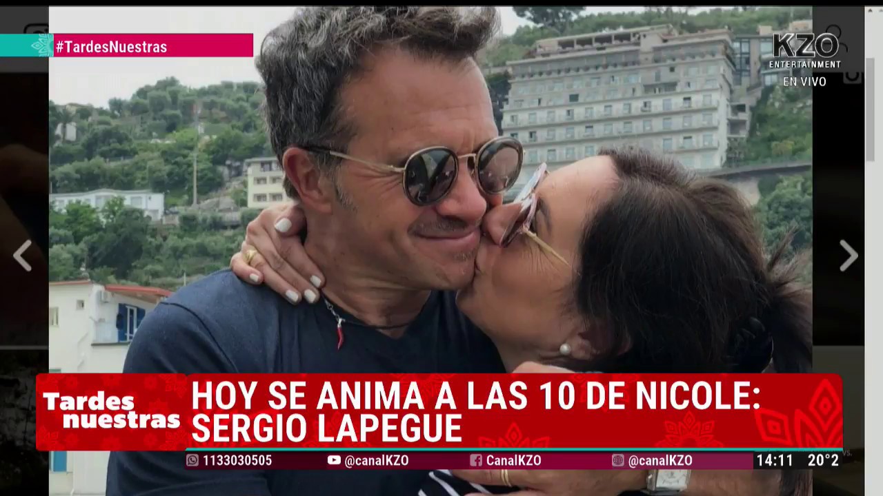 Sergio Lapegüe con Nicole | Entrevista completa
