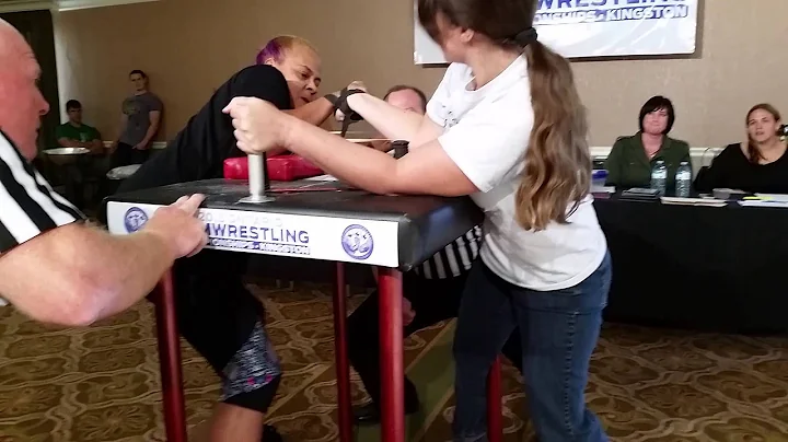 Ontario arm wrestling championship  jenny Radford ...