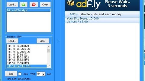 Adfly bot 2018 + Auto skip 100% Working $200 Per Day (May 2018)