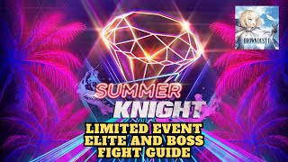 【Brown Dust II】 Summer Knight All Elite and Boss Fights Guide (Limited Time Event)