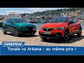 Comparatif  alfa romeo tonale vs renault arkana  le match inattendu