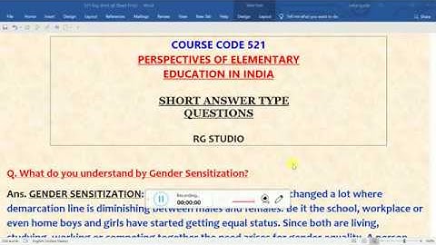 NIOS DLED BRIDGE COURSE (PDPET) IMPORTANT SHORT QUESTIONS COURSE 521 PART 72
