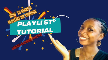 HOW TO  CREATE A PLAYLIST ON YOUTUBE ON PHONE 2023 || New Update