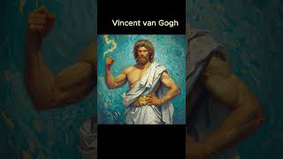 ⚡✨ What if Zeus were painted by the greatest artists in history? 🎨👑 #art #aiart #arthistorymeetsai