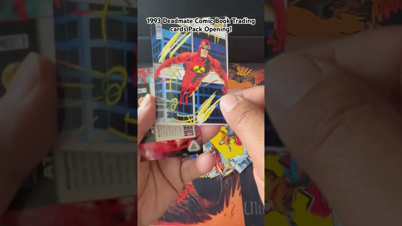 1993 Deadmate Comic Book Trading cards Pack Opening! 