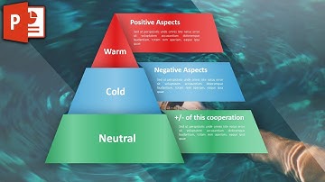 Modern Infographic in PowerPoint - Triangle Chart Design ✔