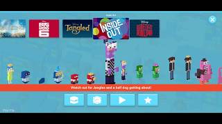 Disney Crossy Road #22 Inside Out All Characters Gameplay 3.8K Score