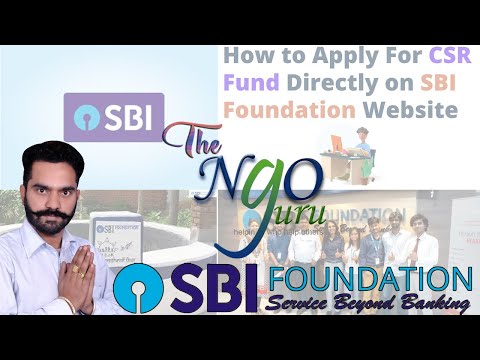 SBI Foundation Online Grant Application Process Live. *Apply Now*