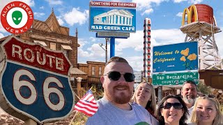 We Visit the Best Place to Stop between Las Vegas & Los Angeles  Road Trip