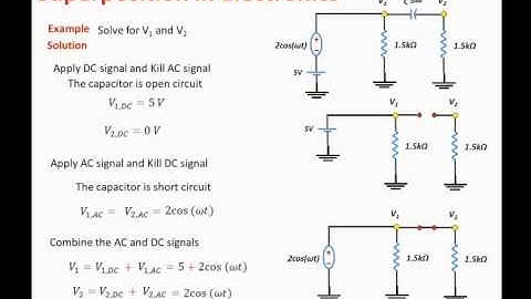 Circuits Review for Electronics 16 - Superposition
