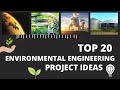 Environmental engineering project ideas  top 20 environmental project topics  engineering katta