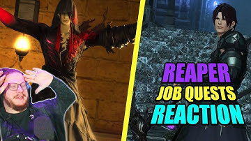 RJ BLOWN AWAY By The Reaper Job Questline! | FFXIV Endwalker REACTION/Walkthrough