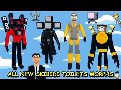 How To Get All New Skibidi Toilets Morphs ! Roblox Skibiditoilet