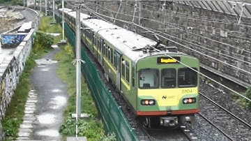 Irish Rail 8100 Class Dart Train 8104 - Blackrock Station, Dublin
