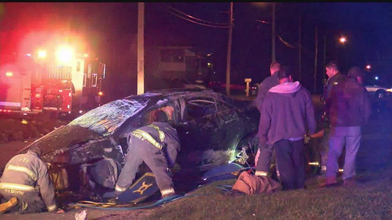 Driver ejected, pinned under car YouTube