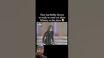 Bobby browns yells at Whitney Houston #bobbybrown #whitneyhouston